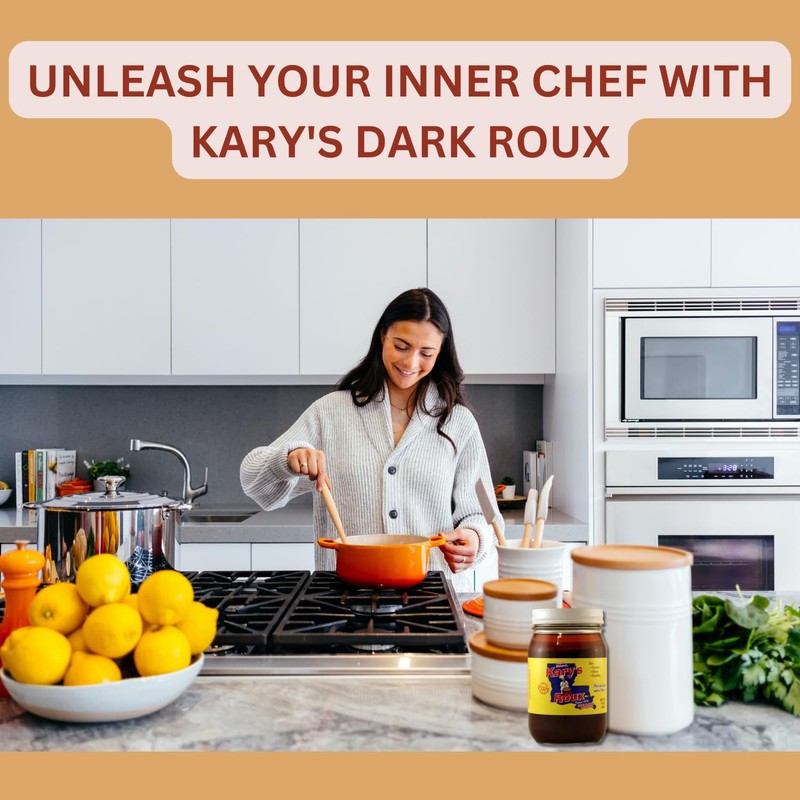 Kary's "Original" Roux 16oz (Pack of 2) - Rich and