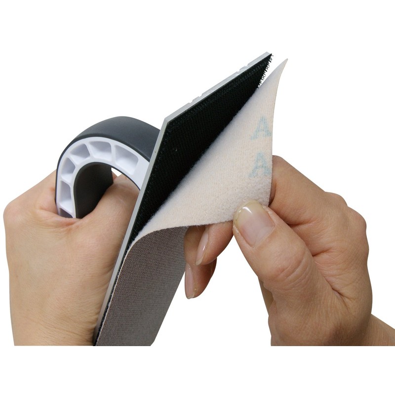 SK11 Hand Sander Durable Aluminum Plate HS-240A Velcro Type