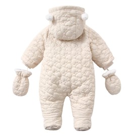 IBOBOOM Baby Snowsuit Girl Infant Winter Clothes Boy Jacket Newborn Outfits 9-12 Month
