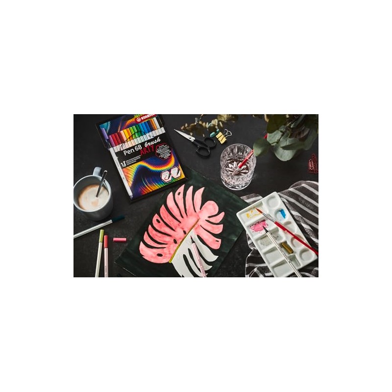STABILO Arty 68 - Juego de 30 rotuladores (30 unidades),