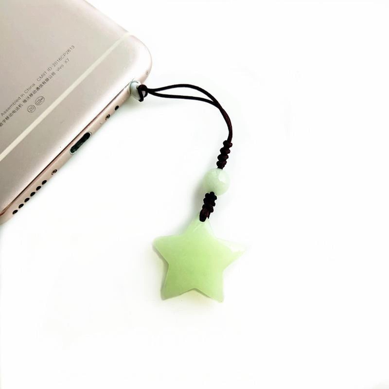 BOGEEL Glow in Dark Star Pendant Phone Chain Charm Hanging
