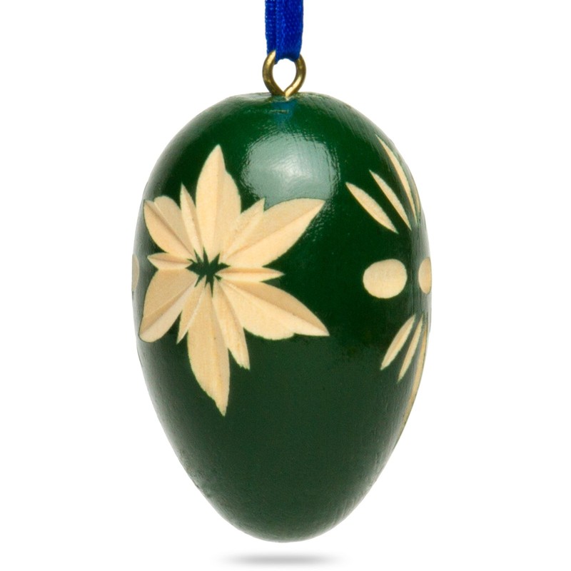 Sikora OD01 Set of 10 Wooden Decorative Easter Eggs with