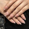 Sugar Blush Handmade Nail Tips - Almond / 슈가 블러쉬