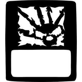JeepTails Wave Skull (Inverted) tail lamp light covers Compatible with Jeep Wrangler JL (Non-LED) Black Set of 2