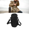 Insulated Water Bottle Carrier Adjustable Shoulder Strap 32oz 40oz Bottle
