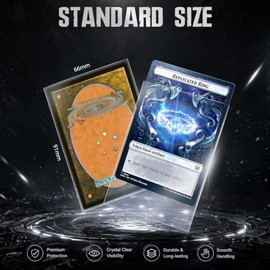 500 piezas de fundas transparentes para tarjetas de intercambio, cargadores superiores compatibles con tarjetas MTG y Yugioh, béisbol, fútbol, tarjeta