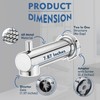 YASINU Slip on Extra Long Tub Spout with Diverter Universal