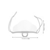 COHEALI 20pcs Transparent Chef Mask Safety Mouth Cover for Restaurants