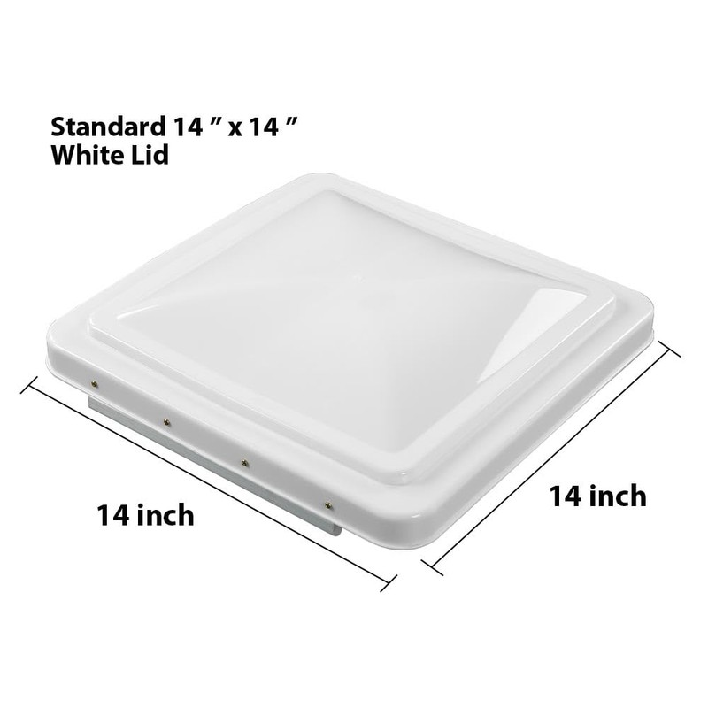 ALLGOOD Replacement Roof Vent Cover Camper RV Trailer 14" x
