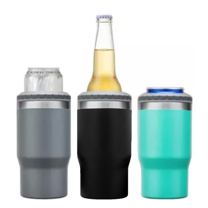 14oz Can Bottle Insulated Holder 304 Stainless Steel Insulated Can