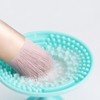 Ipetboom Limpiador de Brochas de Maquillaje 6 Piezas Almohadillas de