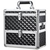 Joligrace Extra Large Makeup Train Case Nail Polish with Drawer