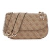 Guess Erica jeans monogram shoulder bag - Women, The Brown,