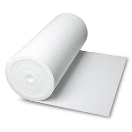 CLIMAPOR White Insulation Wallpaper Unlaminated 7.5 x 0.5 m x 4 mm 11 Rolls (= 41.25 m²) EPS Interior Insulation Wallpaper