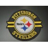 Pittsburgh Steelers Embroidered Iron On Patch