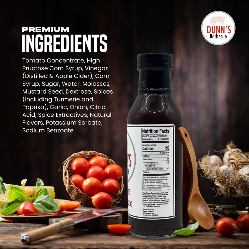 Dunn's Barbecue Signature BBQ Sauce - 12oz