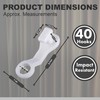 Plastic Curtain Glider Hooks Pack of 40 - Curtain Track