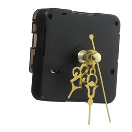 Operitacx 1 Set Mute Clock Movement Mechanism DIY Clock Parts with Hands Kit Durable Design for Craft Projects