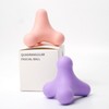 OLLA TPE Massage Ball for Hip Flexor and Foot Acupressure Violet