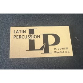 LP Latin Percussion Maywood N. J. stickers Conga Tumbadora Quinto  Reprint $10