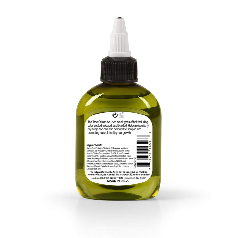 Ethereal Nature Hair Oil clear, blend, Tea Tree, 2.5 Fl