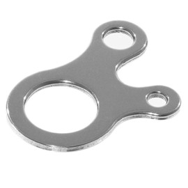 3 Hole Tensioner – Adds Tension to Line of Various Makes (8 Pack, Silver)