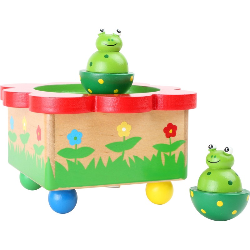 Small Foot Wooden Music Box for Ages 3 Years and