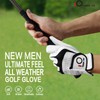 FINGER TEN Mens All Weather Cabretta Synthetic Leather Natural Fit