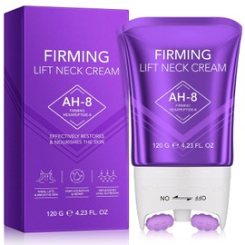 Crema Reafirmante Para El Cuello Ah-8, Reafirmante, Suavizante Y Suavizante Para El Cuerpo, Crema Para El Cuello Ah-8, Cuidado Cómodo Para Mujeres Y Hombres, 113 Ml