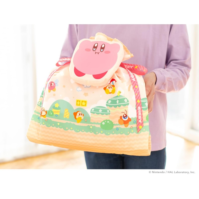 Kirby's Dream Land Wrapping x Eco Bag L (Green Green)