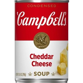 Cheddar Cheese Condensed Soup, 10.5 oz Cans(Pack of 6)