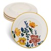 Lashuma Dinner Plates Ceramic Colourful Set of 4 Plates 15