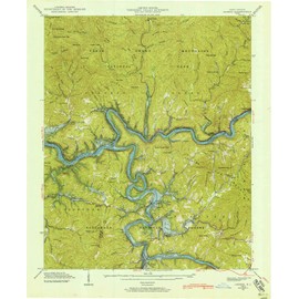 YellowMaps Judson NC topo map, 1:24000 Scale, 7.5 X 7.5 Minute, Historical, 1940, 26.9 x 22 in - Polypropylene