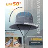 Waterproof Bucket Hat for Women Men Rain Hat UPF 50+