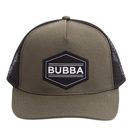 Knuckleheads Little Threads Toddler Hat - Toddler Boy Snap Back Baseball Hat - Baby Bubba Trucker Cap - Infant Newborn Youth Flat Brim Patch Sun Hat for Summer - Green, 6-12 Months