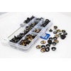 240 x Snap Fastener Kit, BetterJonny 15 mm Heavy Duty