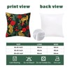 Joymaison Safari Tigers Leopards Throw Pillow Covers 18x18 Inch Set