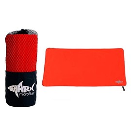 SHARX Toalla Deportiva Grande de Microfibra | Absorbente y fácil de Lavar | Ideal para Deportes y Actividades al Aire Libre | 80 x 160 cm
