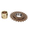 Bike Freewheel Adapter Set Professional 24T Single Speed Freewheel 24mm