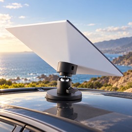 Magnetic Mount for Starlink Mini Vehicle Roof Setup - Adjustable Angle Bracket for Flexible Positioning