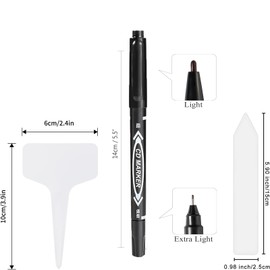 Pack of 200 Plant Labels for Labelling, Plant Signs, Plant Signs for Labelling, Plant Labelling Signs, Grow Accessories, Plant Stakes for Labelling