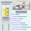 (10Pack)G8 Led Bulbs,T4 3W Replacement for 20-25W Halogen Bulb,Daylight White