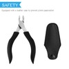 Wide foot nail clippers for thick foot nails or growing