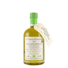 Chateau d'Estoublon Le Chateau d'Estoublon Organic AOP Valle des Baux-de-Provence Extra Virgin Olive Oil from Provence-Alpes-Cote D'Azur, France, 16.9 fl oz (500ml)