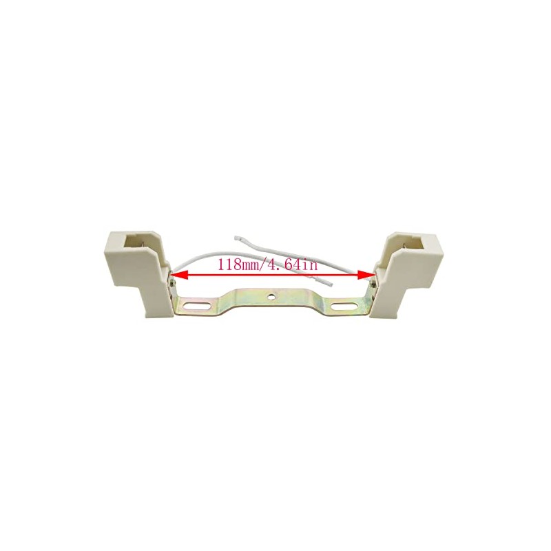 CHENJIN 2PCS R7S Ceramics Lamp Base Socket Lamp Holder Conveter