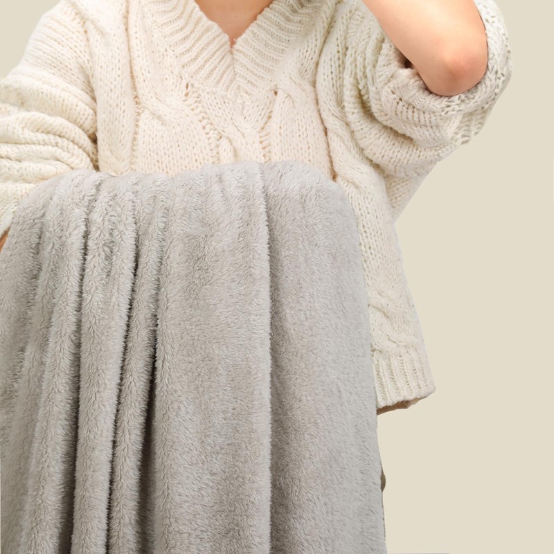 Felesha Fingal Plush Fleece Throw Blanket for Couch and Bed,