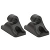 2PCS Sun Visor Mount Bracket Clip 94473143900 Black Compact Structure