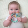 Nuby Chewy Charms Key Silicone Teether, Neutral, 1 Count (Pack
