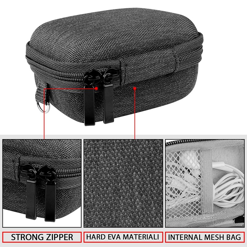 GEEKRIA Shield Earbuds Case Compatible with Bowers & Wilkins PI7,