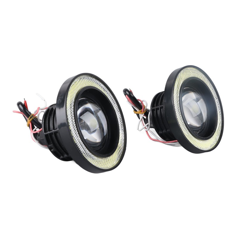 3.5in Car Fog Light Aluminum Housing Waterproof Bright LED Universal